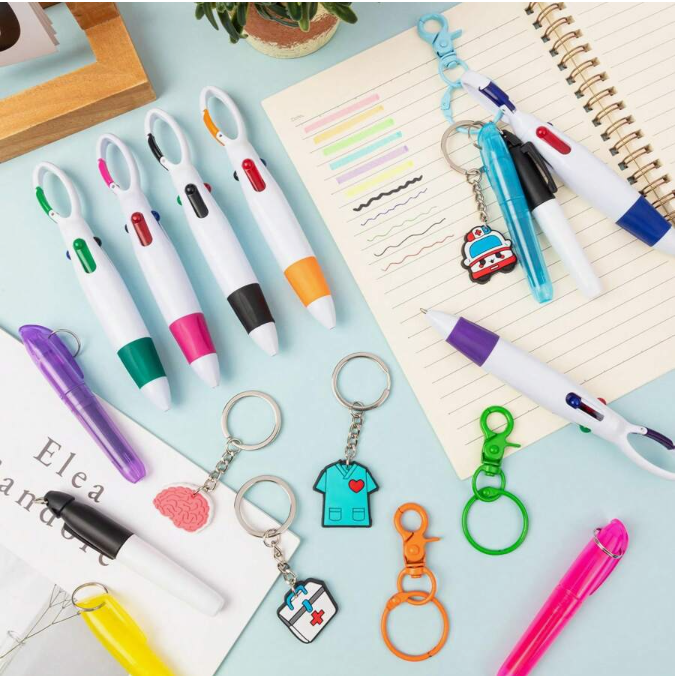 Llavero Bolígrafo 4 en 1