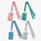 Portatarjetas con cordón