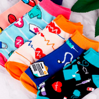 Calcetines sanitarios cortos