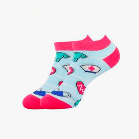 Calcetines sanitarios cortos