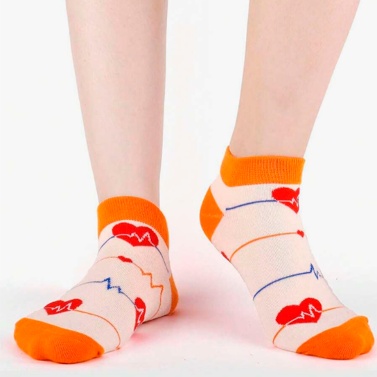 Calcetines sanitarios cortos