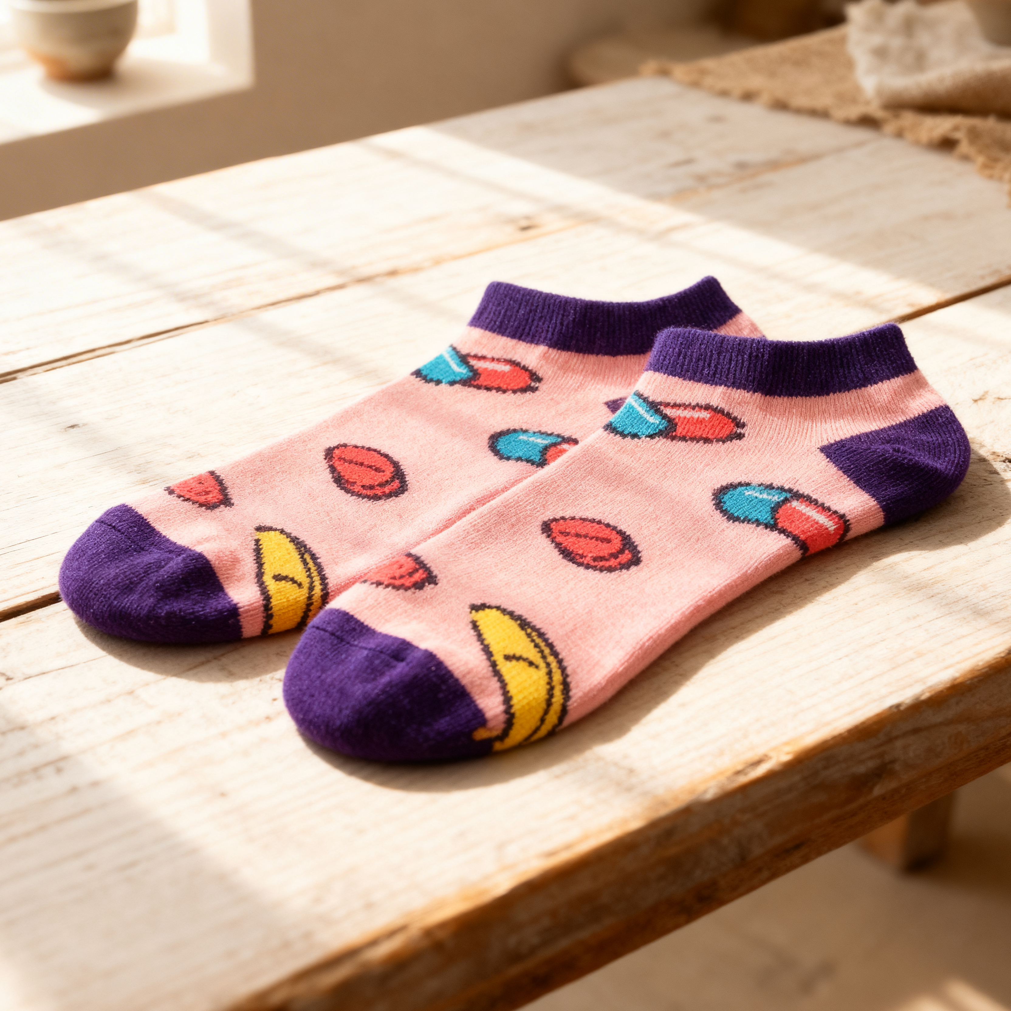 Calcetines sanitarios cortos