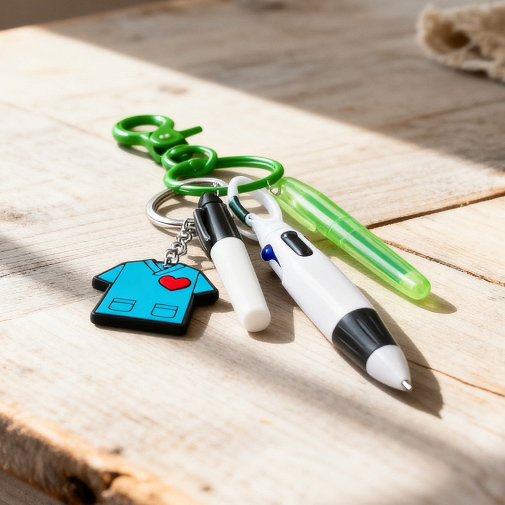 Llavero Bolígrafo 4 en 1