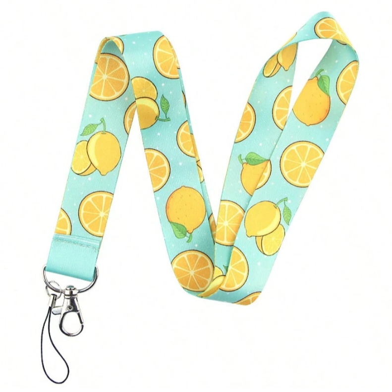 Lanyard estampado con tarjetero para sanitarios médicos y enfermeras