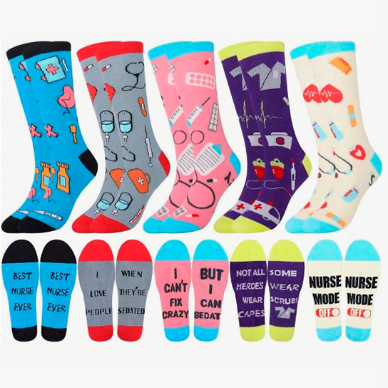 Calcetines sanitarios largos