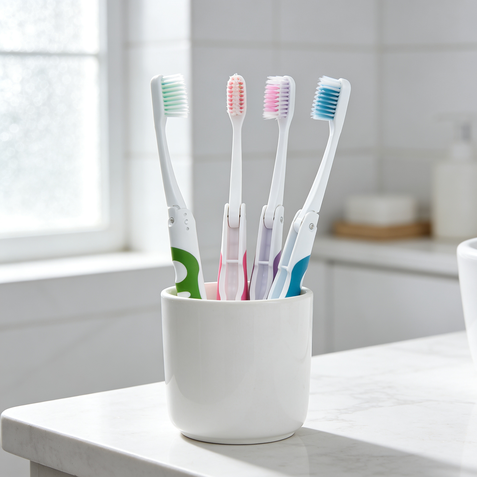 Cepillo de Dientes Plegable Portátil para tu Higiene Diaria